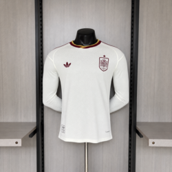2026 Player Version Long Sleeve Spain Away Jersey