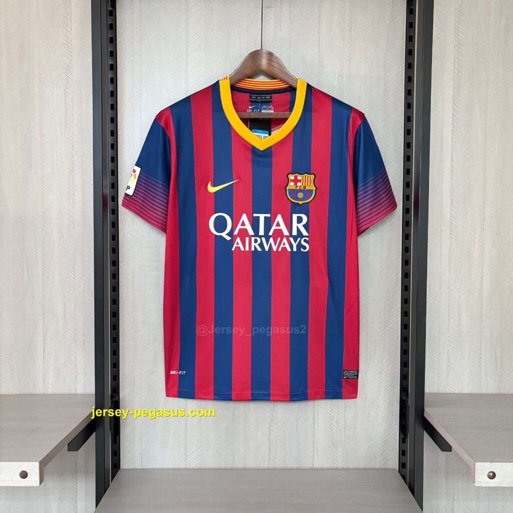 Retro Barcelona 2013-14 Home Jersey