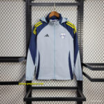 Boca Juniors Jacket Light Blue Windbreaker