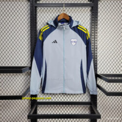 Boca Juniors Jacket Light Blue Windbreaker