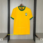 Retro Brazil 1971 Home Jersey,