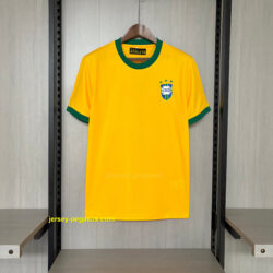Retro Brazil 1971 Home Jersey,