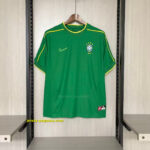 Retro Brazil 1998 Goalkeeper Green Jersey,