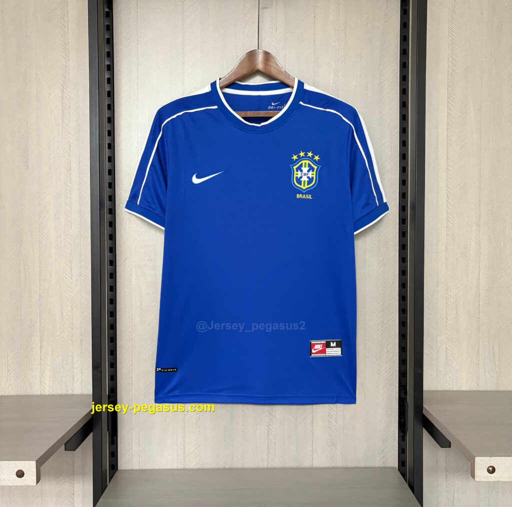 Retro Brazil 1998 away Jersey