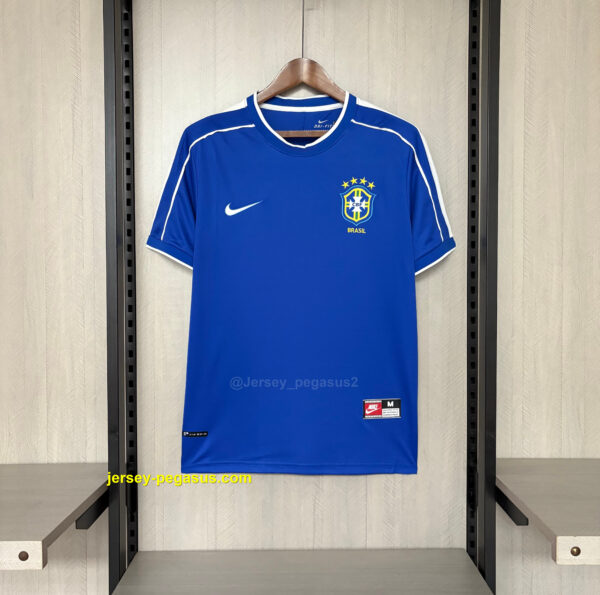 Retro Brazil 1998 away Jersey