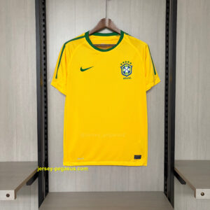Retro Brazil 2010 Home Jersey,