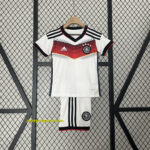 2014 Germany Home Retro Kids Kits Children Sets Football
