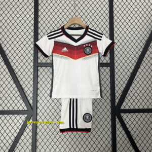 2014 Germany Home Retro Kids Kits Children Sets Football