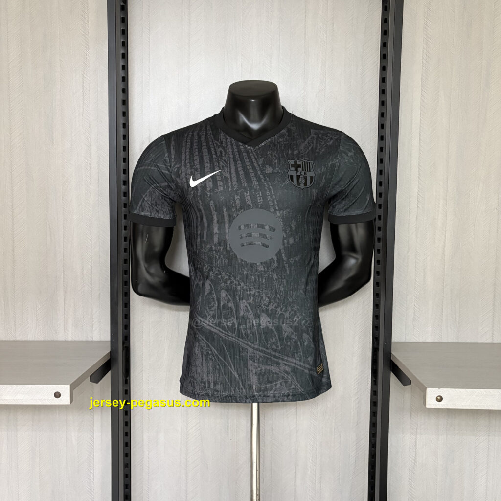 2026-27 Player Version Barcelona Black Jersey