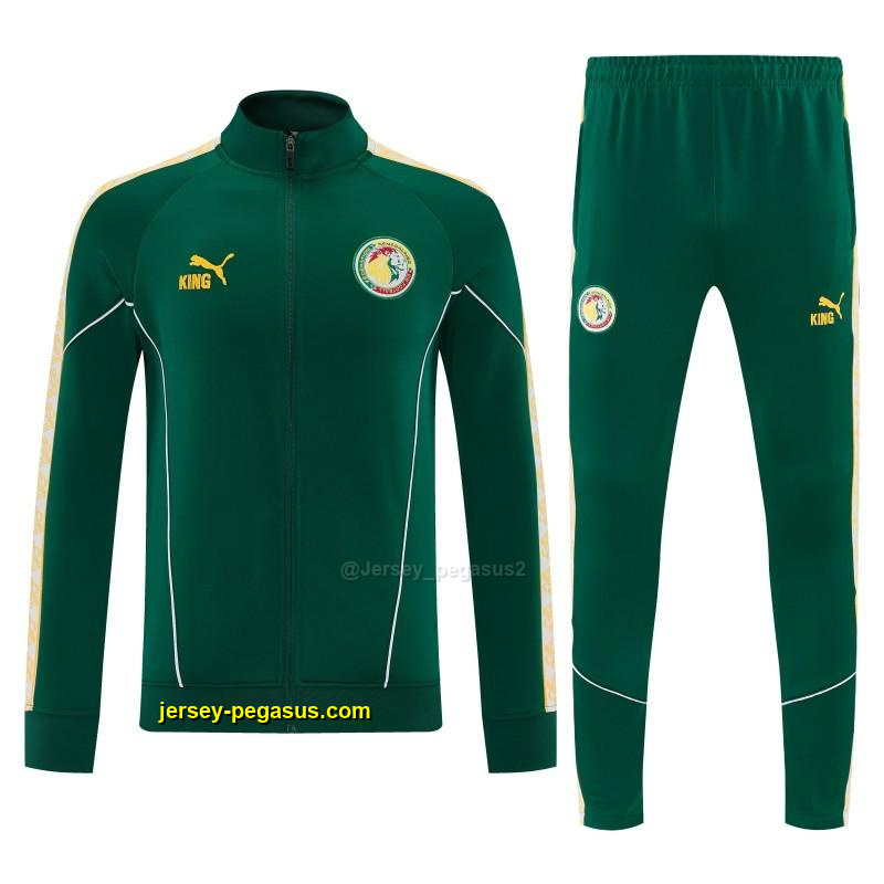 Senegal Green Full Zipper Jacket Tracksuit + Long Pants Senegal Green Full Zipper Jacket Tracksuit + Long Pants