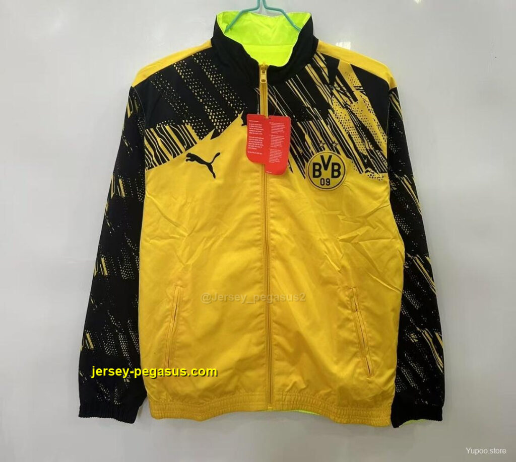 Borussia Dortmund Yellow Windbreaker