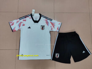 2022 Japan away kids kit