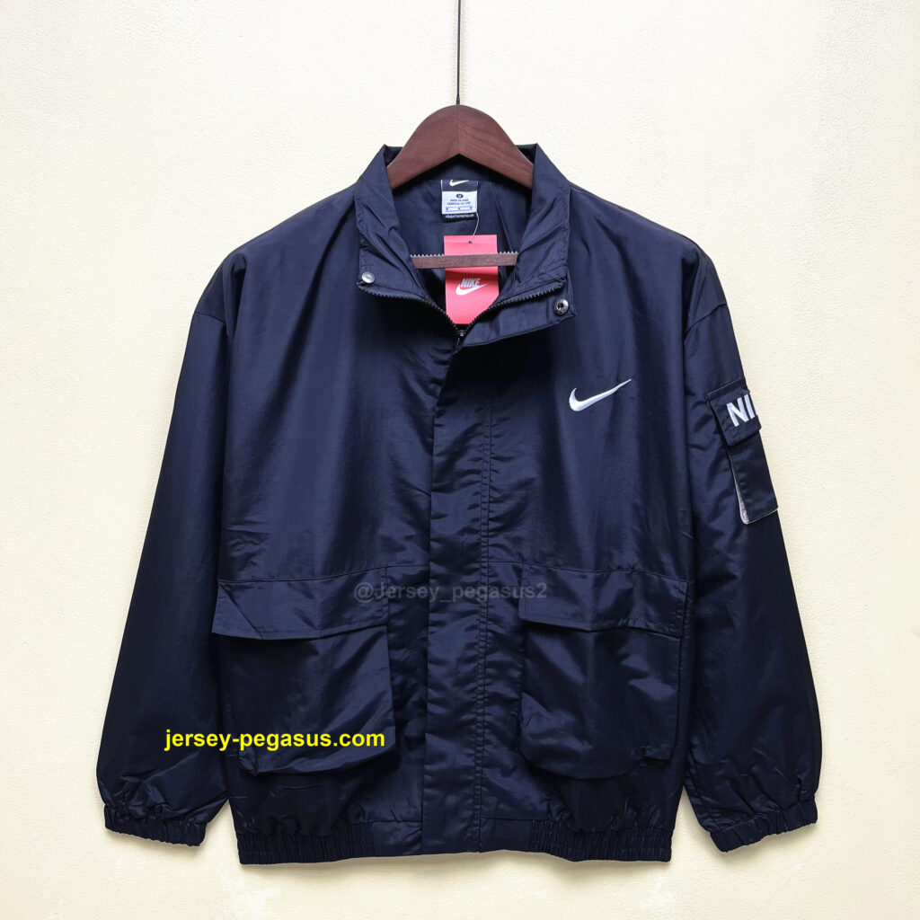 Nike Workwear Trench Coat Black