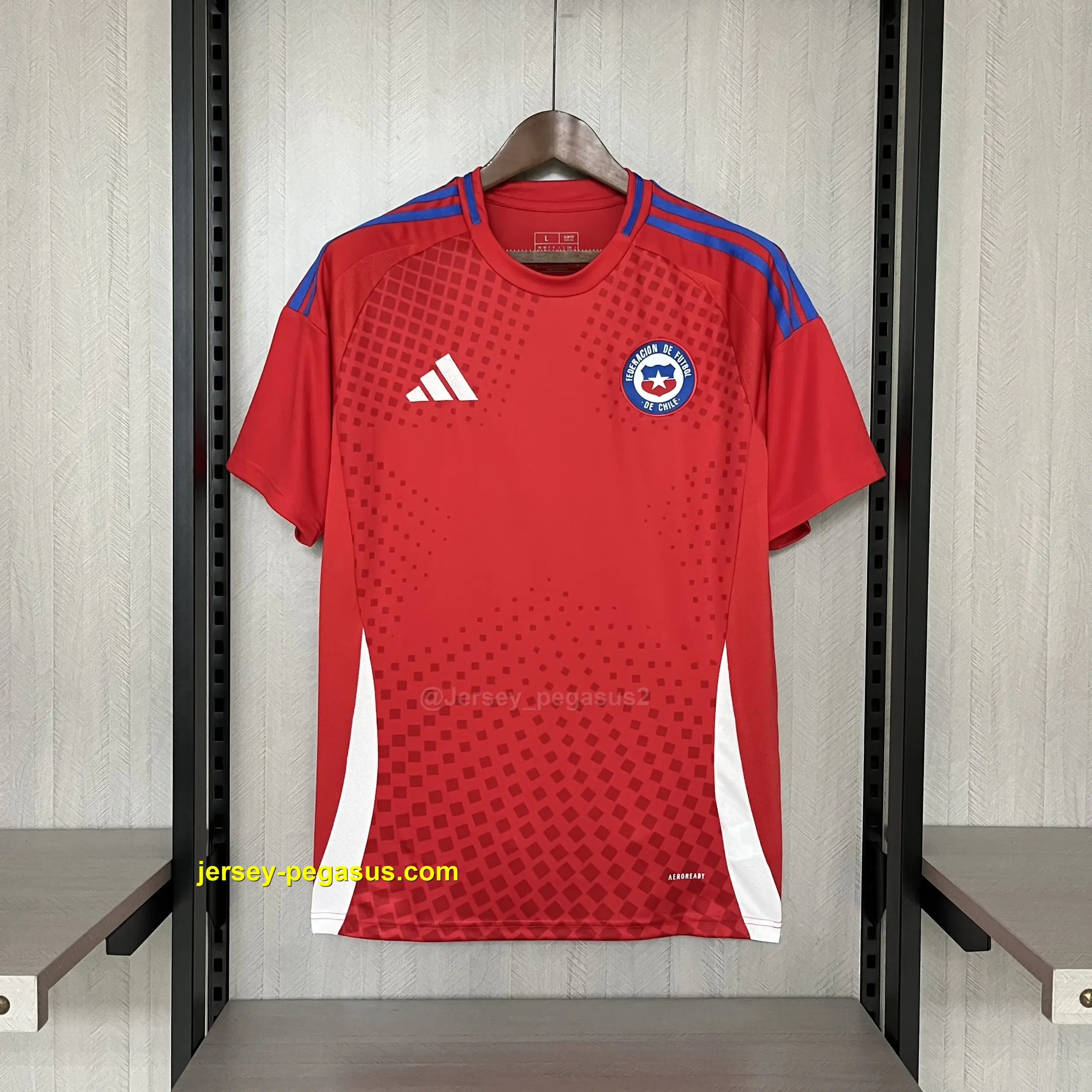 2024-25 Chile Home Jersey 2024-25 Chile Home Jersey