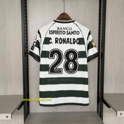 Retro Sporting Lisbon Home C. RONALDO # 28