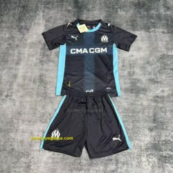 Kids 2025-26 Marseille Away Kit