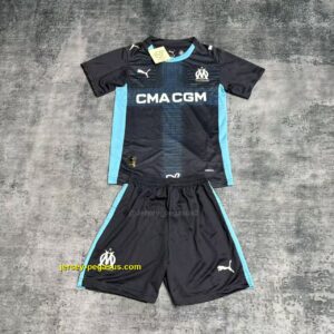 Kids 2025-26 Marseille Away Kit