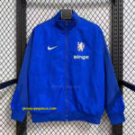 Chelsea Blue Full Zipper Windbreaker