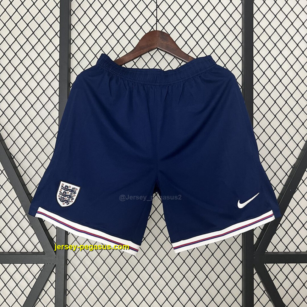 2024 England Home Shorts UEFA Euro Trousers Football Replicas