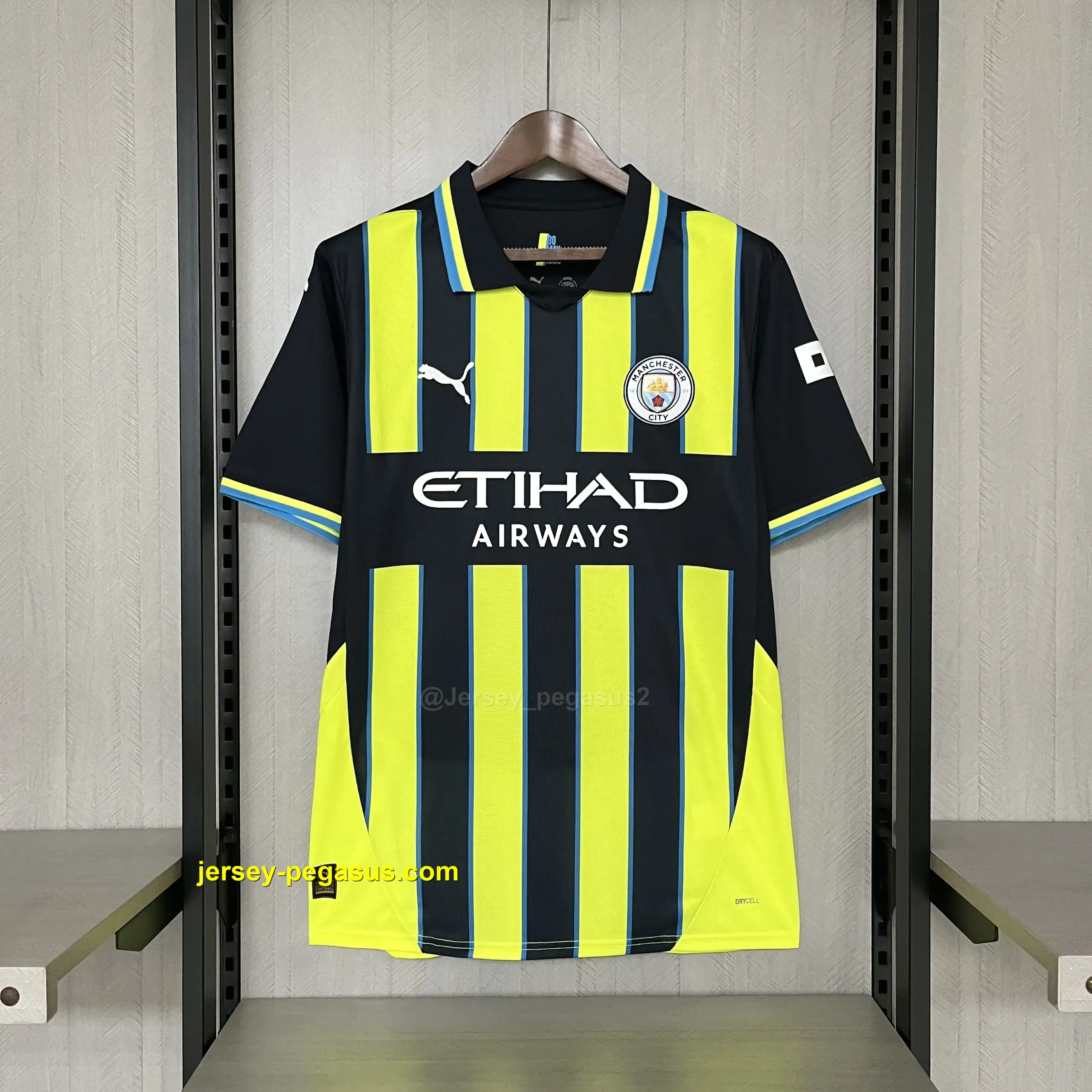 2024-25 Manchester City Away Jersey 2024-25 Manchester City Away Jersey