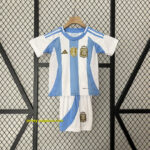 2024 Argentina Home Kid Kits Children Sets Jersey