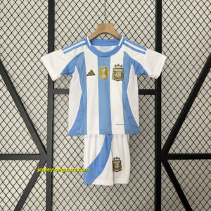 2024 Argentina Home Kid Kits Children Sets Jersey