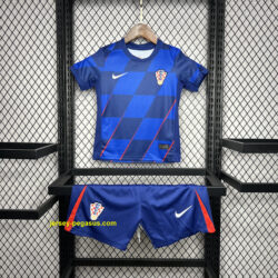 2024 Croatia Away Kid Kits Children Sets UEFA Euro Shirt Football Replicas