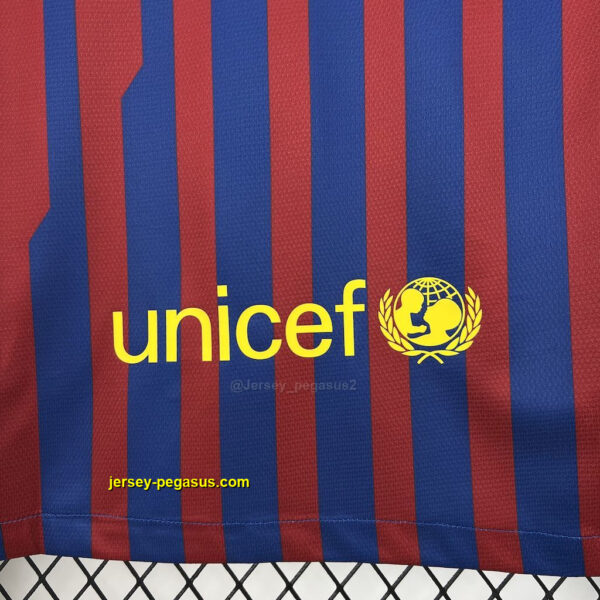Barcelona 2011-12 Home Long Sleeves Retro Jersey