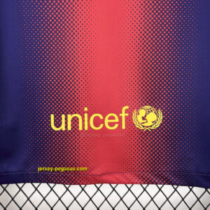 Barcelona 2012-13 Home Long Sleeves Retro Jersey