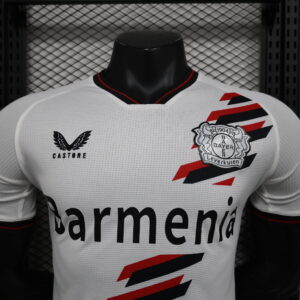 Bayer 04 Leverkusen 2024-25 Away Jersey Castore Player Version