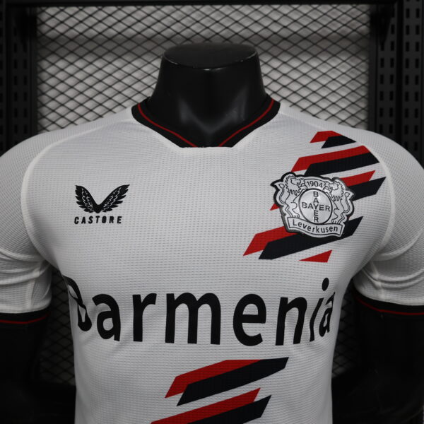 Bayer 04 Leverkusen 2024-25 Away Jersey Castore Player Version