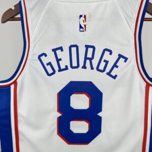 Philadelphia 76ers 2023-24 GEDRGE#8 Home Jersey