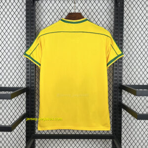 Retro Brazil x Soldier 1998 Home Jersey