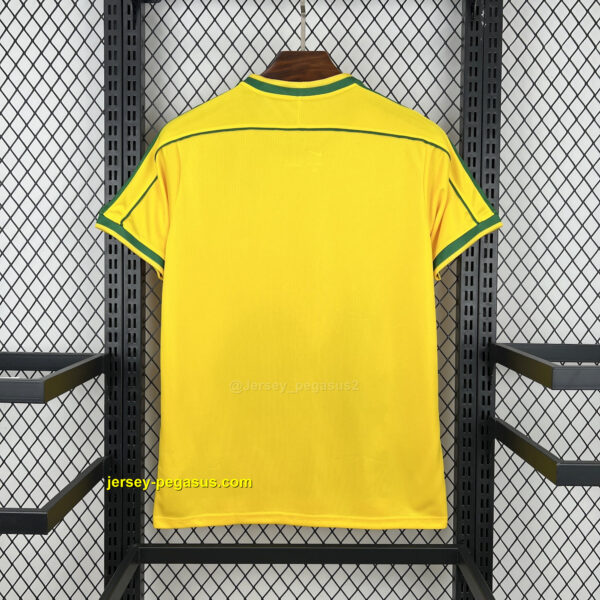Retro Brazil x Soldier 1998 Home Jersey