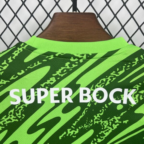 Sporting CP 2025-26 Green Goalkeeper Kids Kit