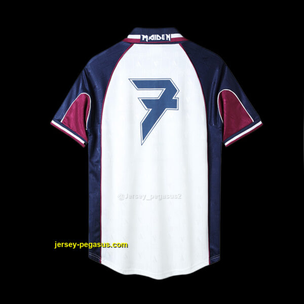 Retro 1999 -2001 West Ham x Iron Maiden Away