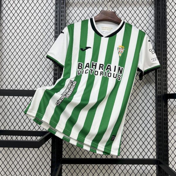 Cordoba CF 2025-26 Home Jersey（Full sponsor）