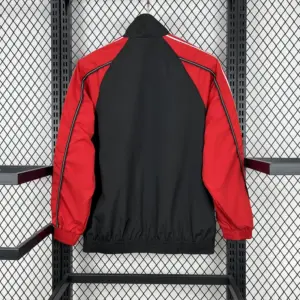 19 MNU red and black windreaker