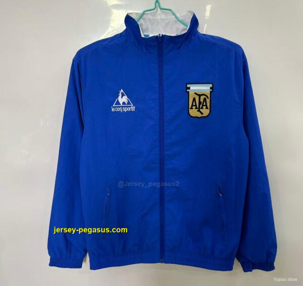 1986 Argentina BlueWhite Windbreaker