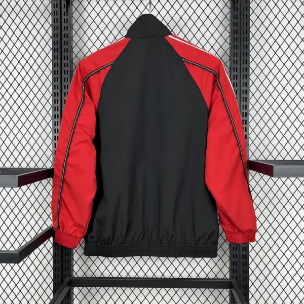 19 MNU red and black windreaker
