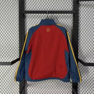 2006 Spain Retro Windbreaker Red&Blue Jackets