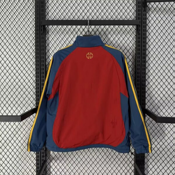 2006 Spain Retro Windbreaker Red&Blue Jackets