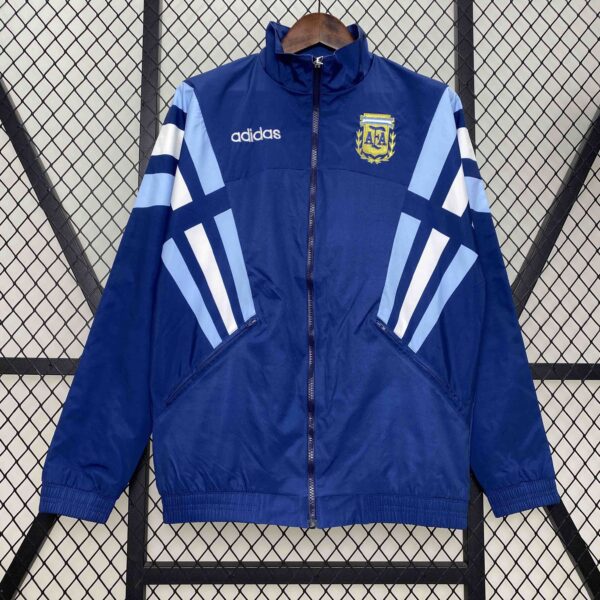 2024 Argentina Blue Windbreaker Jacket