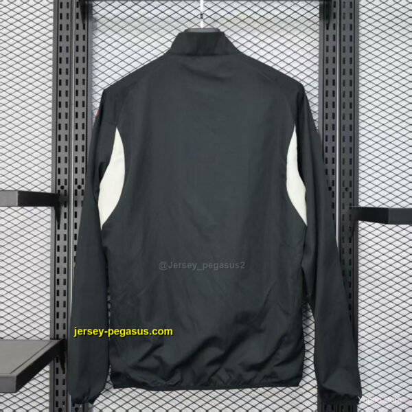 Liverpool Black Windbreaker (with Inner Lining)