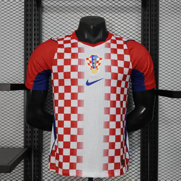 2026 Croatia Home Kit World Cup 2026 Player Version Football T-Shirt