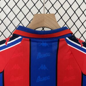 Barcelona Home Retro Kid Kits Youth Apparels