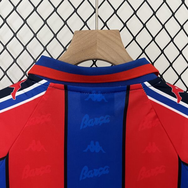 Barcelona Home Retro Kid Kits Youth Apparels