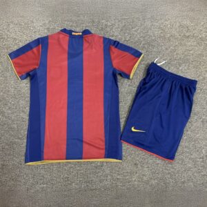 Barcelona Home Retro Kids Kits Children Sets Football