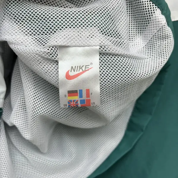 Nike Workwear Hooded Trench Coat Green White