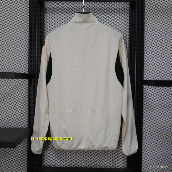 Liverpool White Windbreaker (with Inner Lining)